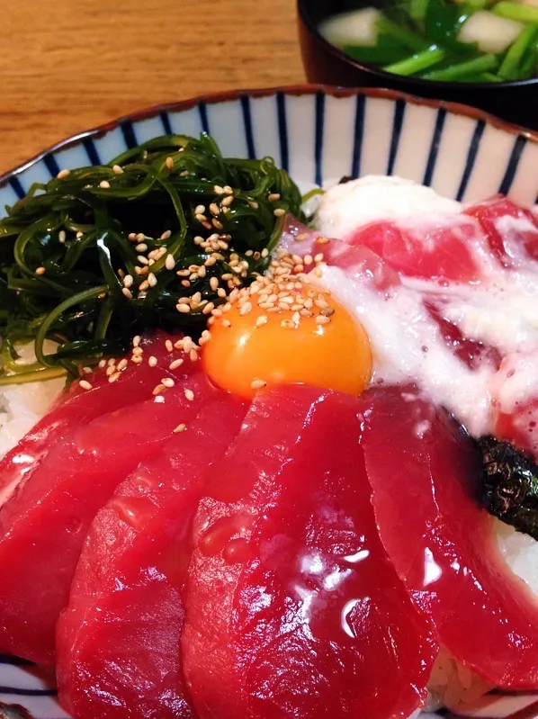 Snapdishの料理写真:塩鮪丼|エイコさん