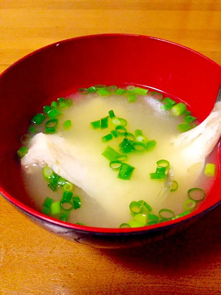 カワハギの蕗味噌汁🍲|まいりさん