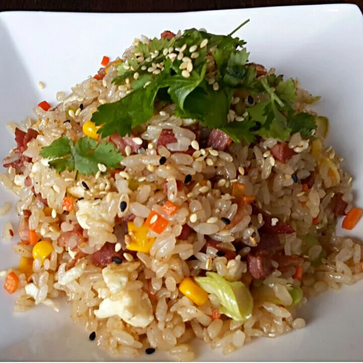 Smoked duck fried rice|Jeanny Angsenさん