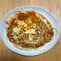 Snapdishの料理写真:あんかけパスタ|MIDORIさん