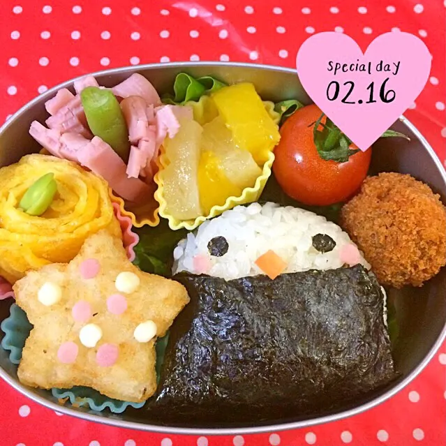 幼稚園ペンギンさん❤︎弁当|さくりん😊さん