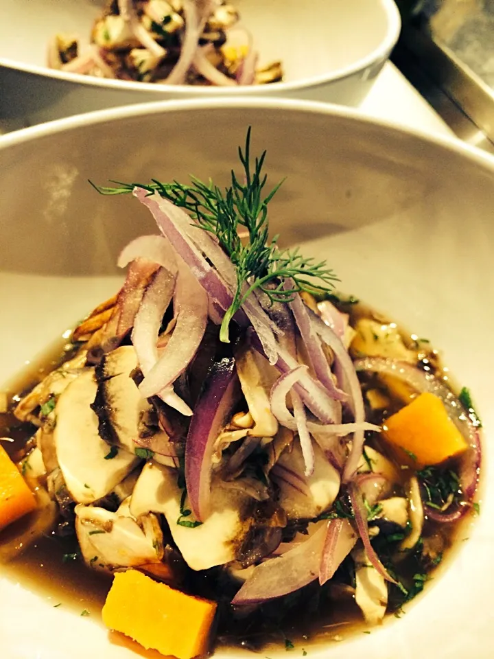 Mushroom ceviche|noe rodriguezさん