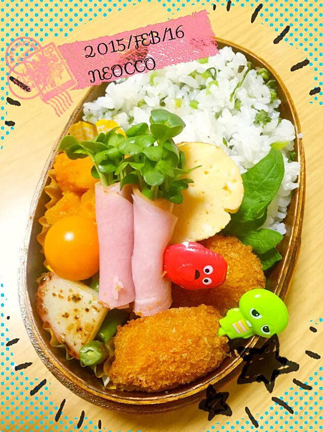 Snapdishの料理写真:お弁当2015/FEB/16|neoccoさん