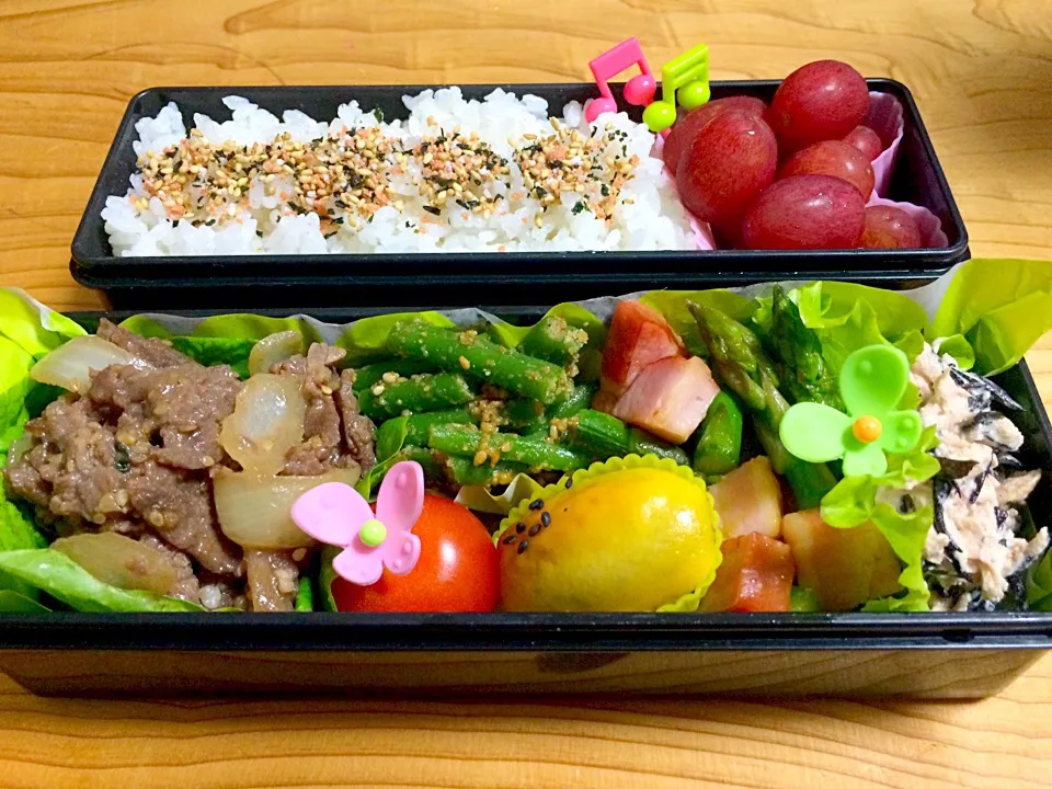 Snapdishの料理写真:パパと息子くんお弁当♪|たるとさん