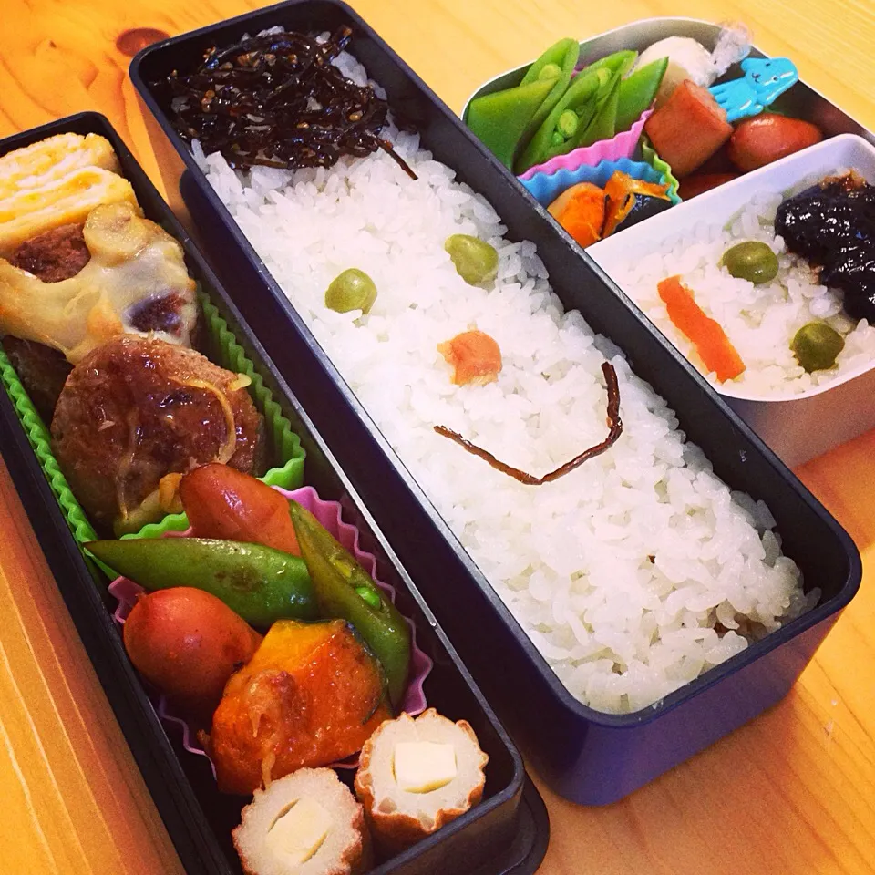 Snapdishの料理写真:2.16お顔弁当|まゆさん