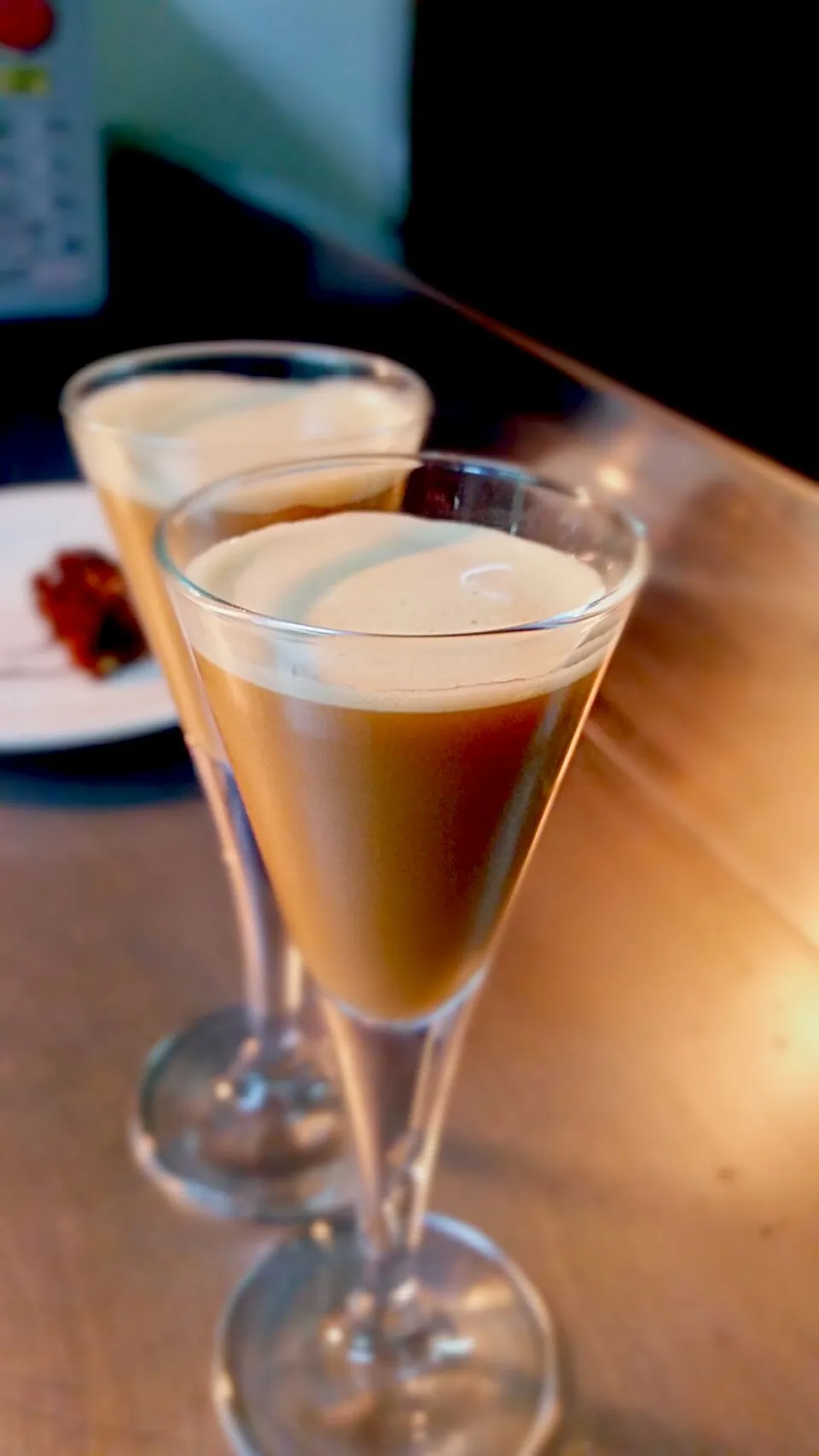 mint vodka and hot chocolate latte|Todd pearceさん