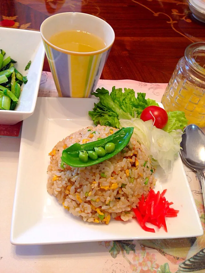 Snapdishの料理写真:今日のお昼御飯(๑´ڡ`๑)|ちゃたままさん