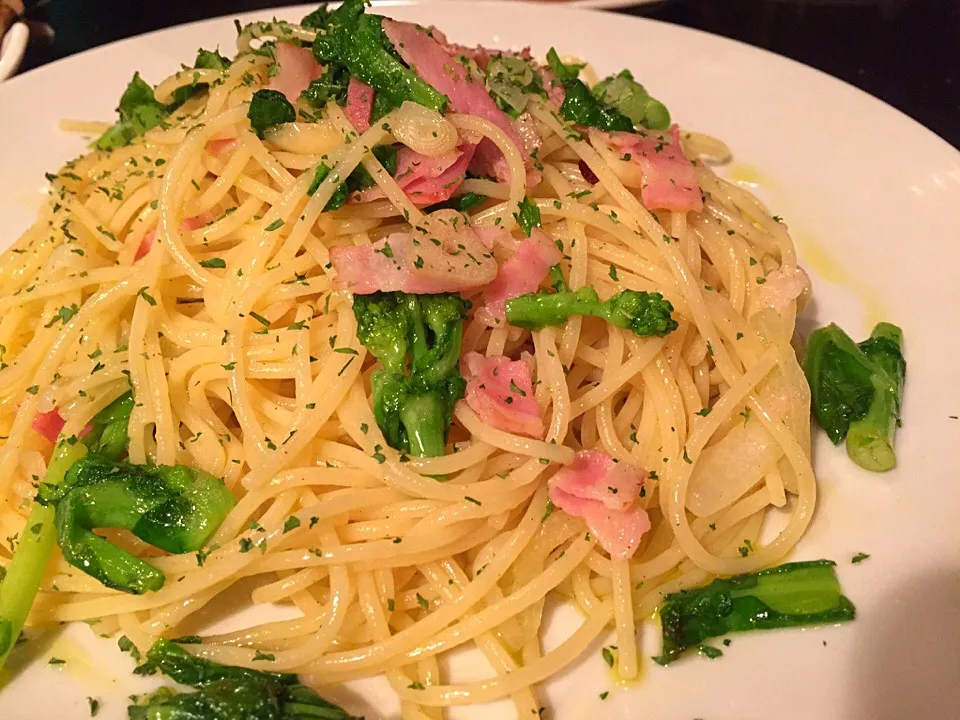 Snapdishの料理写真:菜の花のパスタ♪|tku🍅🍝🍜🍝🍜🍝🍅さん