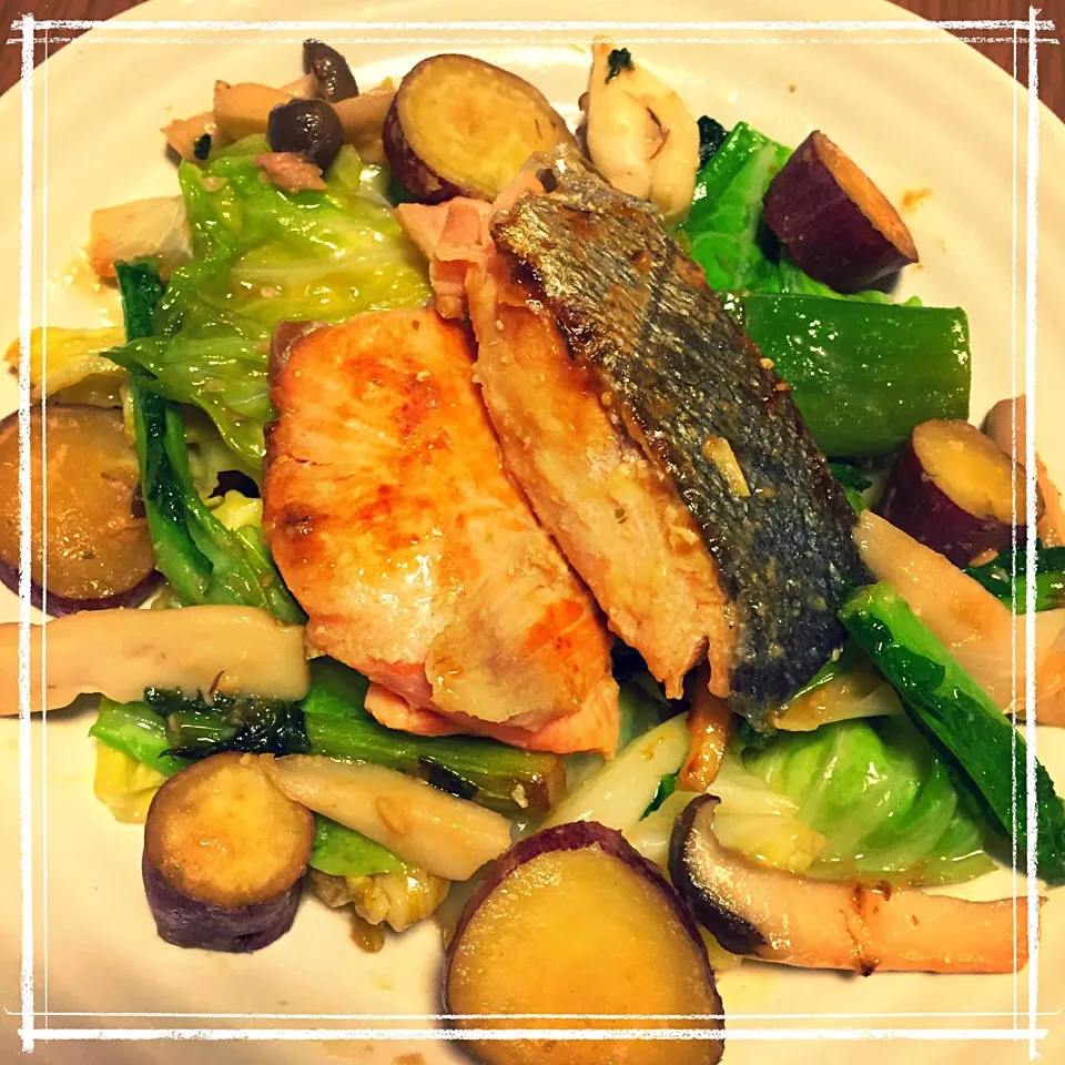 鮭のちゃんちゃん焼き|*ikuko*さん