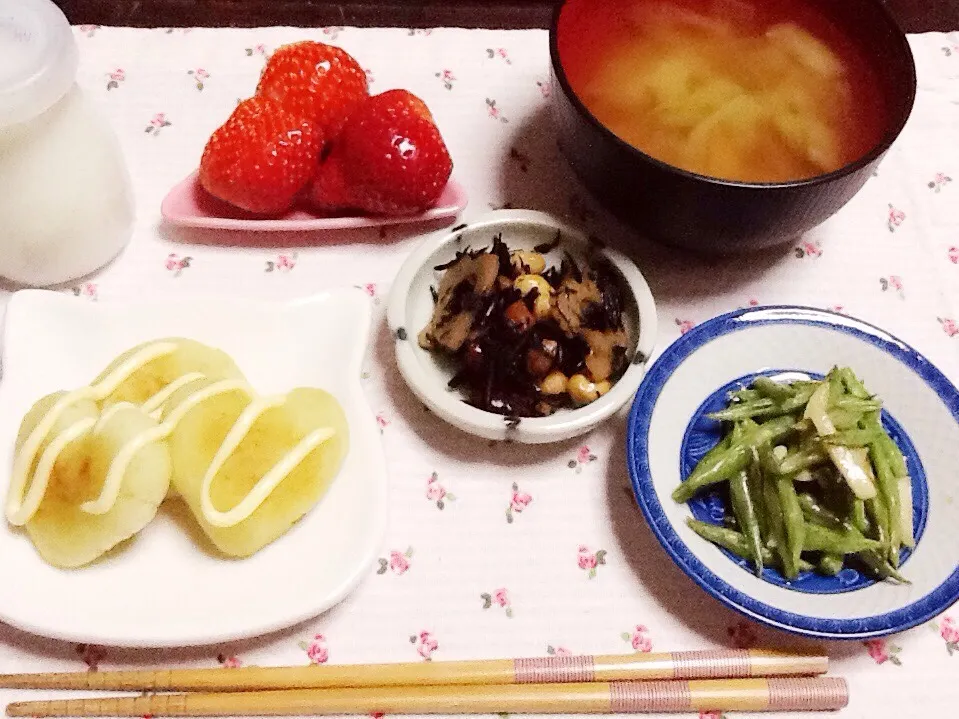 Snapdishの料理写真:夕飯ヾ(｡･ω･｡)|さとう かおりさん