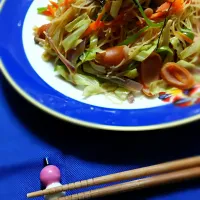 焼きビーフン🎵