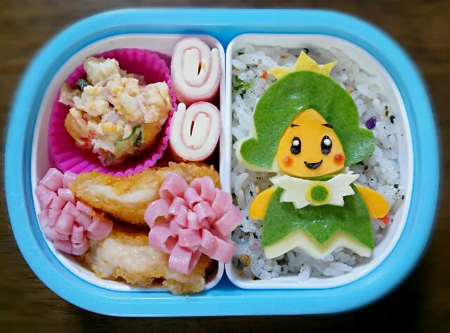 Snapdishの料理写真:妖精姫(マリオ)のお弁当|國澤志保子さん