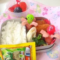 Snapdishの料理写真:ムックとガチャピン❤️|yumiさん