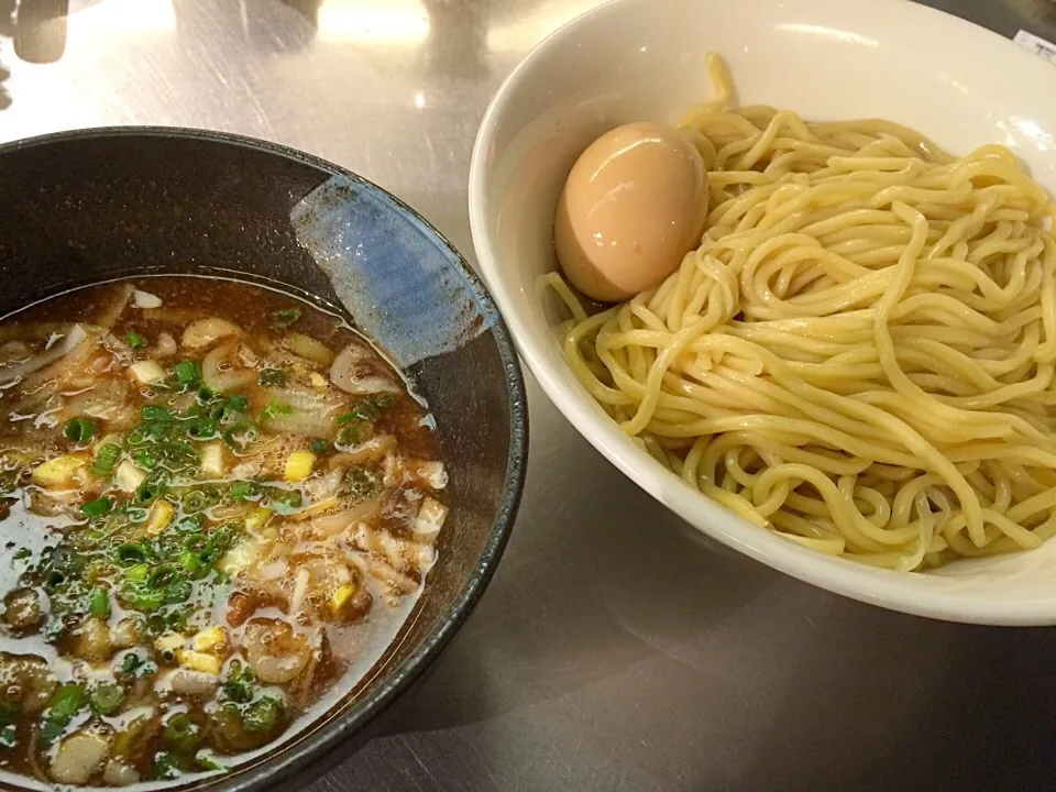 ほん田の濃厚魚介つけ麺！！でも…本当は…六厘舎が食べたかった〜〜（笑）|食キングさん