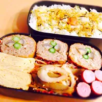 Snapdishの料理写真:ミートローフ弁当|sallyさん