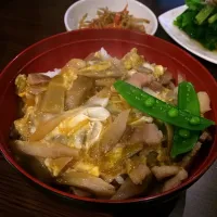 Snapdishの料理写真:ゴボウの柳川風丼|Munechika  Maekawaさん