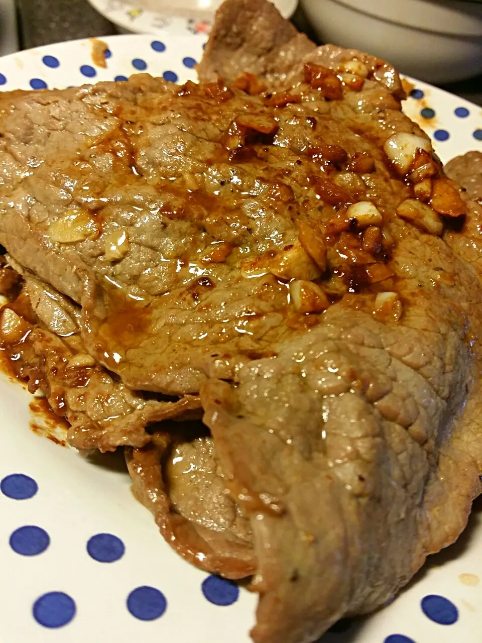 Garlic buttered beef|claireさん