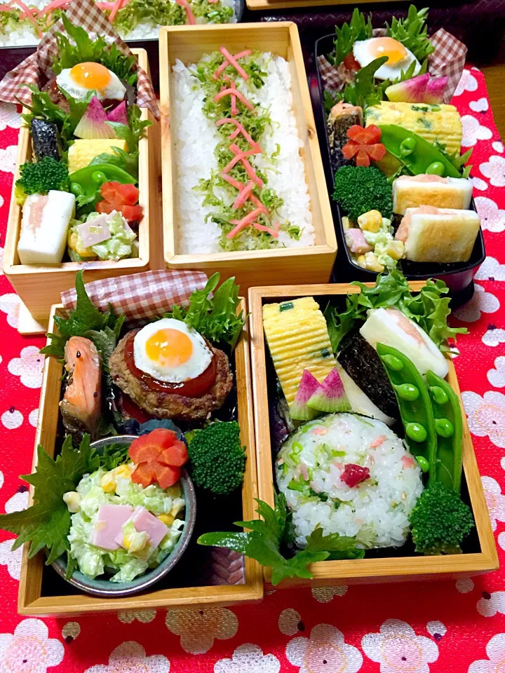 Snapdishの料理写真:水曜日のお弁当💖|Mayumi Konishiさん