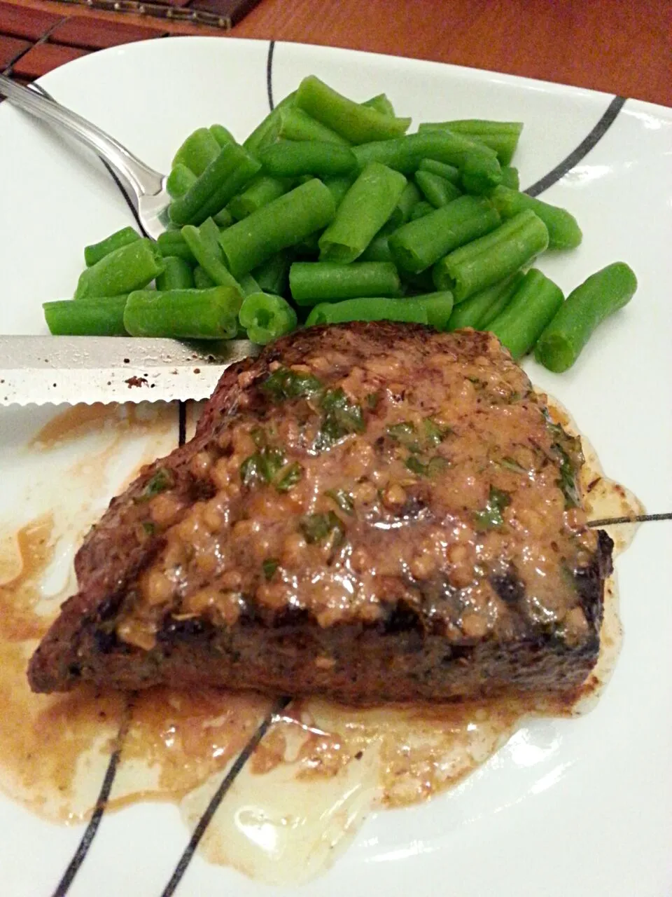 Steak de Burgo & Green Beans|Melissa Marie Hallさん