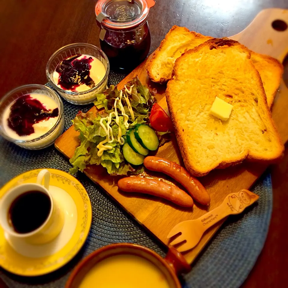 息子との昼ごはんは簡単に。|まいつんさん