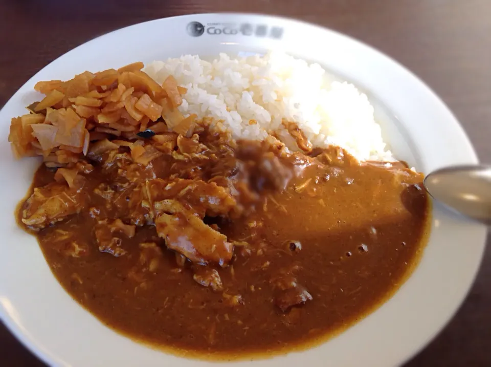 CoCo壱番屋「チキン煮込みチーズ」😋|アライさんさん