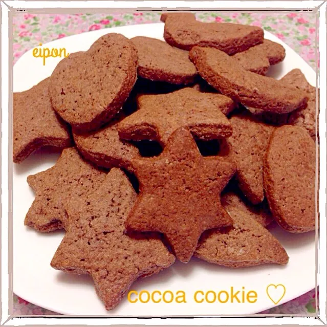 cocoa cookies♡☆|えいぽんさん