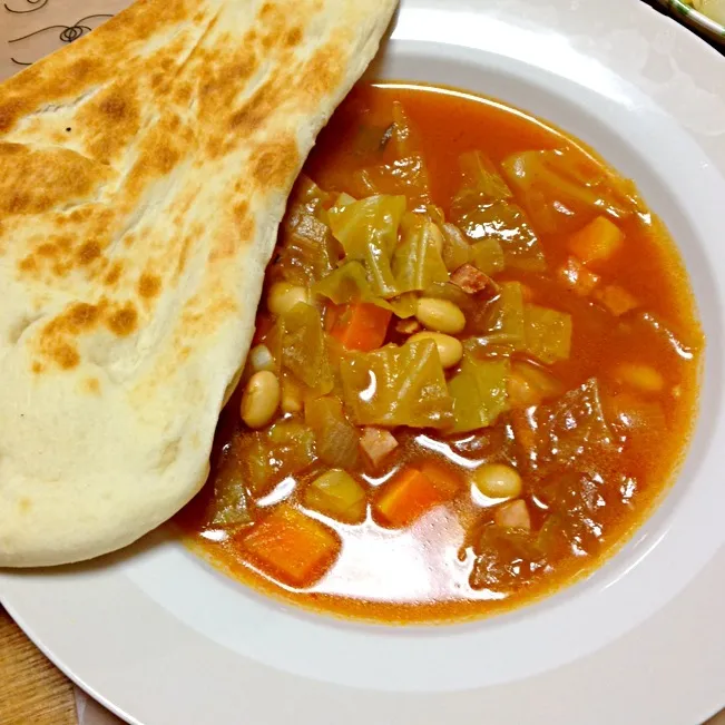 カゴメトマトケチャップさんの料理 豆たっぷり　節分ミネストローネ|Naokoさん