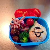 Snapdishの料理写真:保育園の遠足お弁当 ウィスパー⁉️|たっけいさん