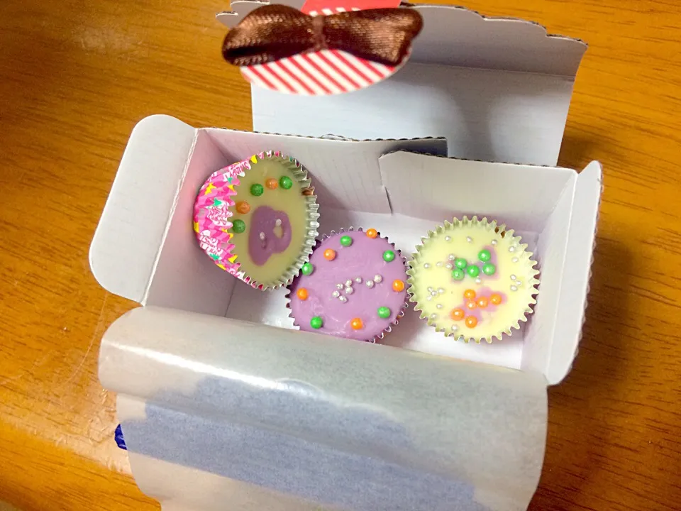 My Daughter Homemade Valentines Chocolate|Food Gardenさん