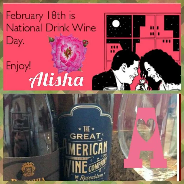 Today is NATIONAL DRINK WINE DAY🍷 🌝 🍷 #Drinks #Alcohol #FoodDay #WomenWineTime 💕|Alisha GodsglamGirl Matthewsさん