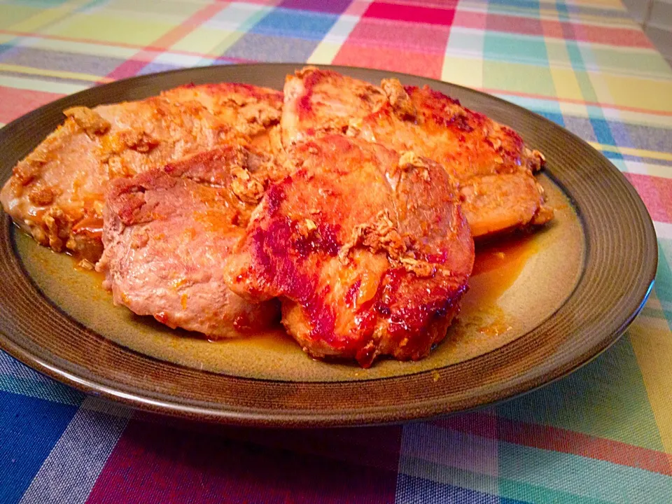 Paleo Pork Chops with Orange Glaze|Jonathan Johnsonさん