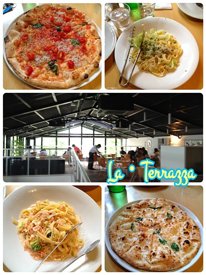 Snapdishの料理写真:元箱のおしゃれなダイニング✨La・Terrazza🍕|みきぴょん♪さん