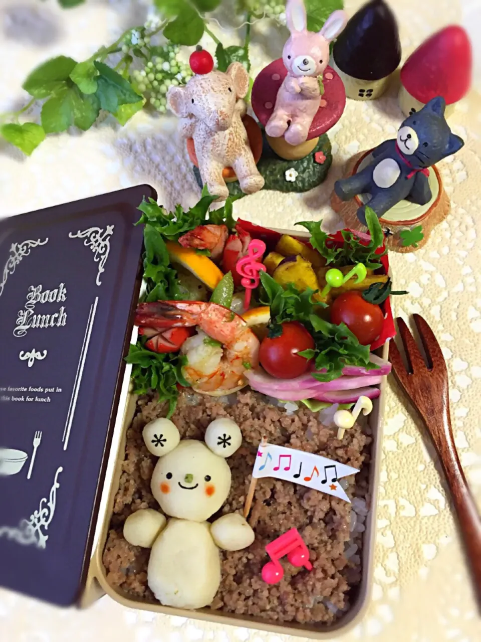 ゆっぴーのお弁当『🎵合唱コンクール頑張れ〜💪』|kumiさん