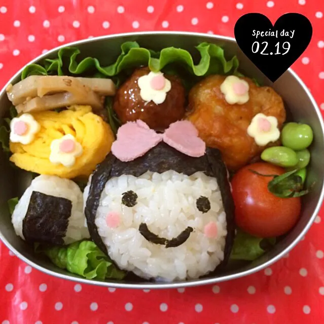 幼稚園お弁当❤︎りんちゃん弁当😋|さくりん😊さん