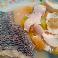 Lunch 🍴 Sinaing na tilapia + itlog na pula|Rubie Lacsamana Osorioさん