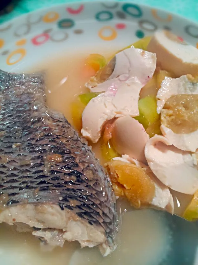 Lunch 🍴 Sinaing na tilapia + itlog na pula|Rubie Lacsamana Osorioさん