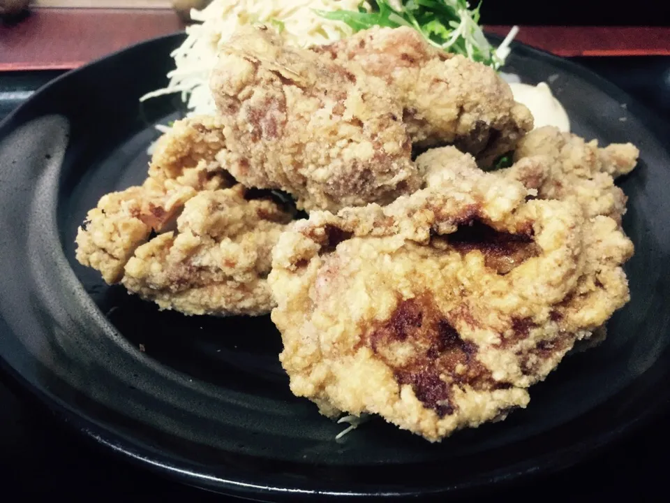 若鶏の唐揚げ定食|こうじさん