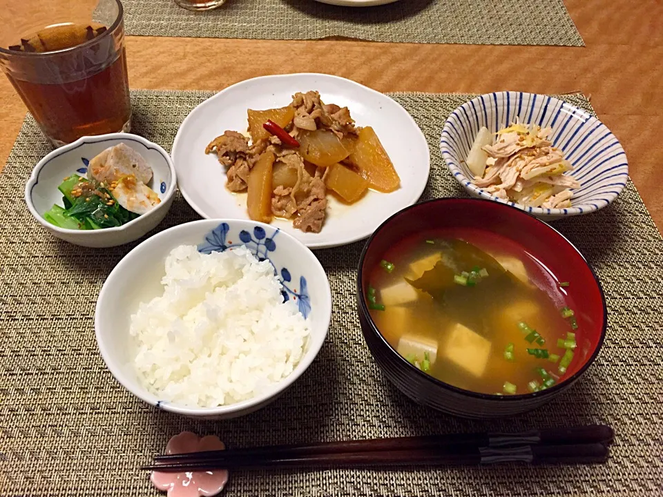 大根と豚肉の煮物|Sakikoさん