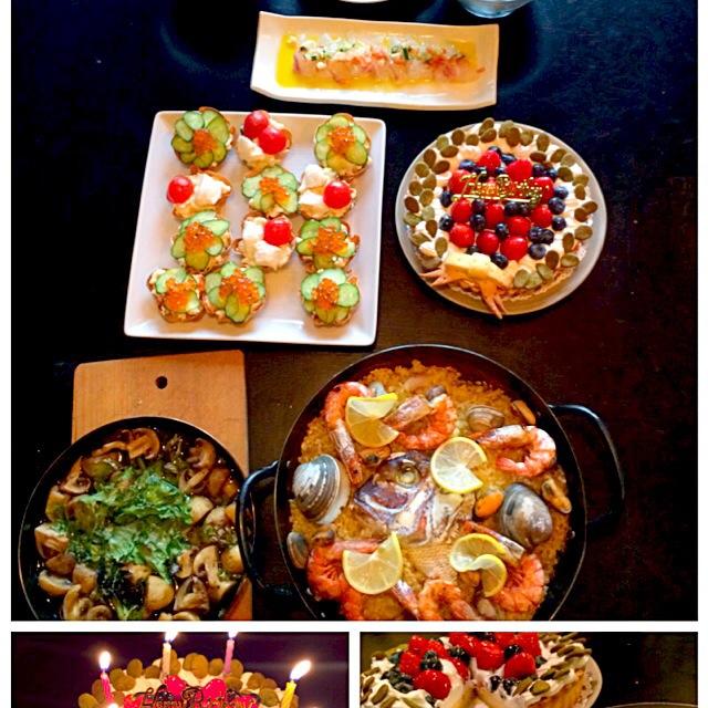 Mom s Birthday Dinner母のお誕生日会/🌈Ami🍻 SnapDish[スナップディッシュ] (IDLj949a)