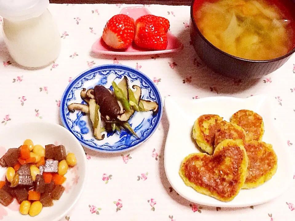 Snapdishの料理写真:夕飯ヾ(｡･ω･｡)|さとう かおりさん