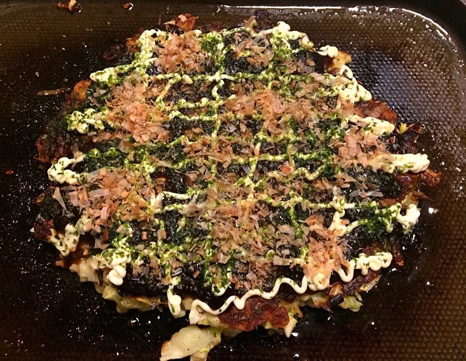 Snapdishの料理写真:お好み焼き|Junko Tominagaさん