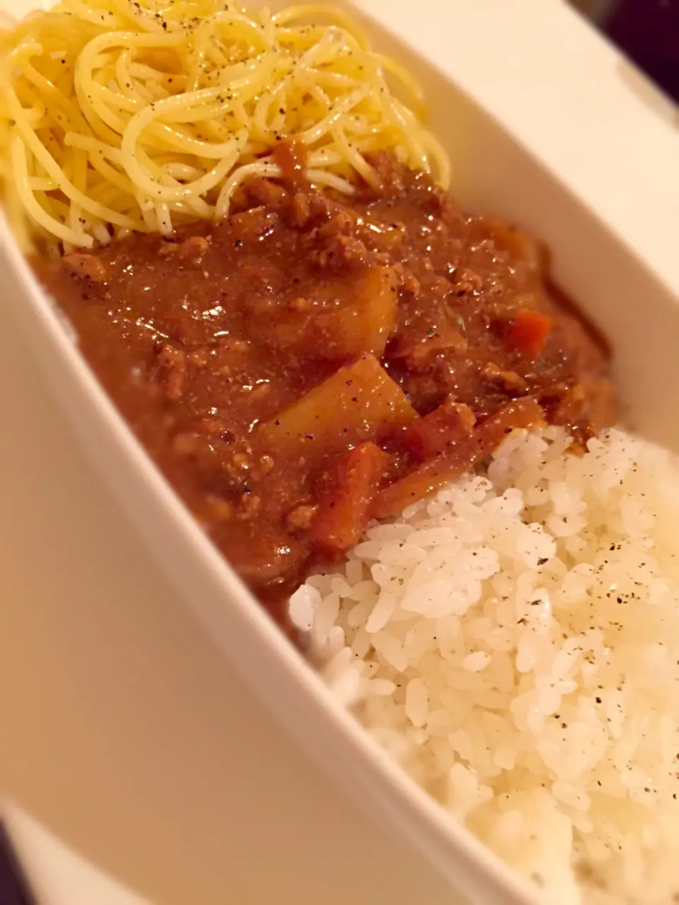 余ったカレーとパスタ。|Masanori Egawaさん