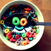 Snapdishの料理写真:cereal smile in the morning 😊|J Stevie Liemさん