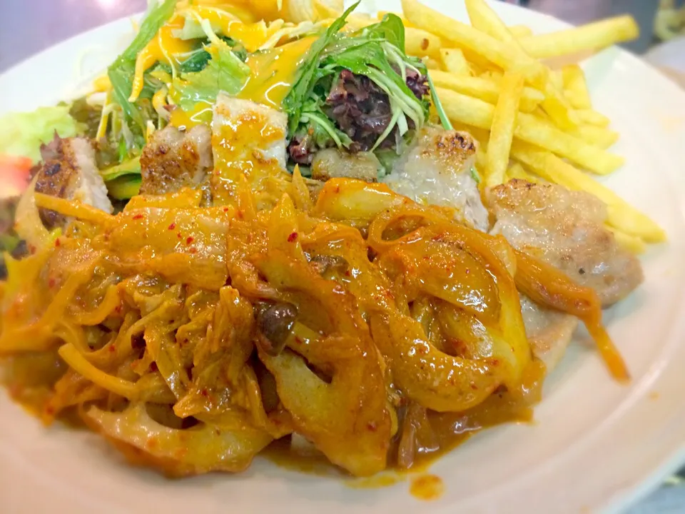 コリアン風？ポークステーキ|KUMAさん