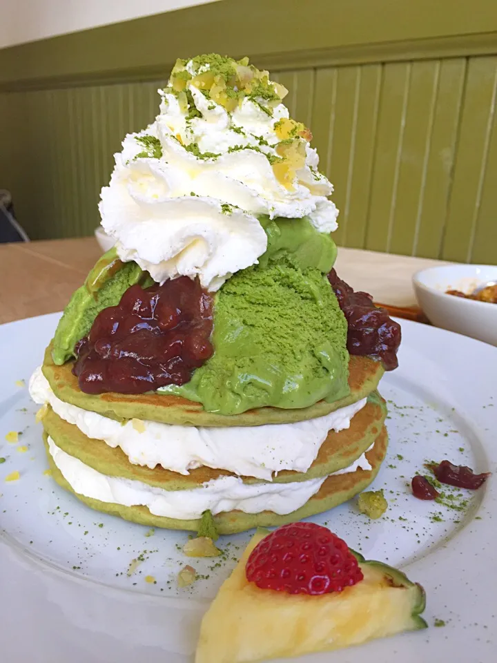 matcha pancake|Reiko Araiさん