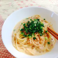 Snapdishの料理写真:納豆パスタ！|杏さん