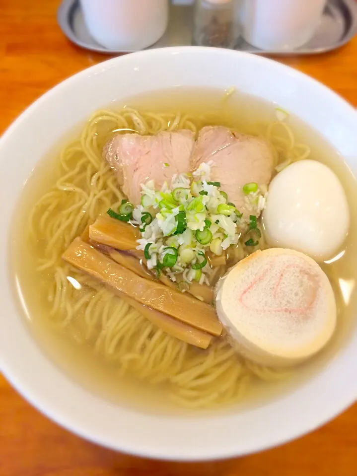 Snapdishの料理写真:ラーメン＋味玉＋大盛|morimi32さん