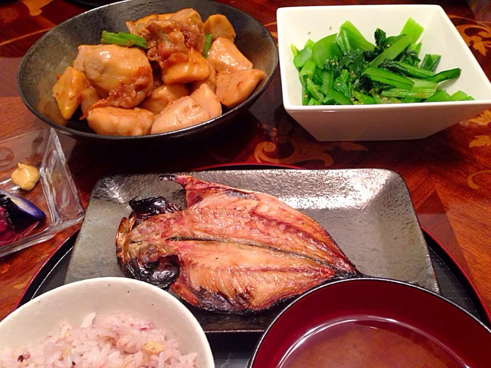 Snapdishの料理写真:今日の晩御飯(๑´ڡ`๑)|ちゃたままさん