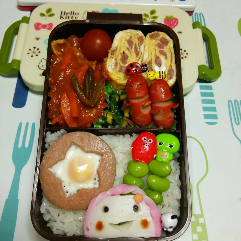 Snapdishの料理写真:2月21日　高校生女子弁当|クッキングおやぢさん