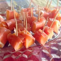 Snapdishの料理写真:Prosciutto Wrapped Melon|Jonathan Johnsonさん